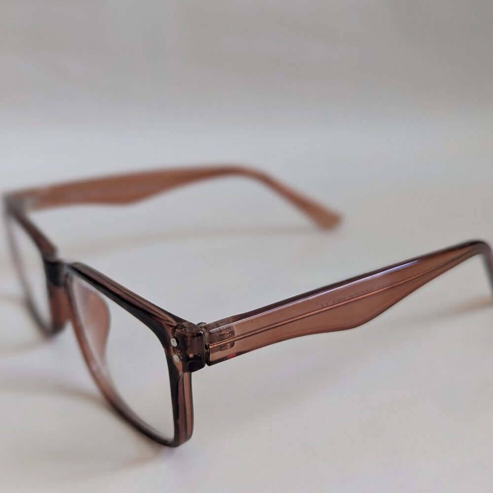 Plastic Rectangle Optical Frame Only (Crystal Tor… - image 3